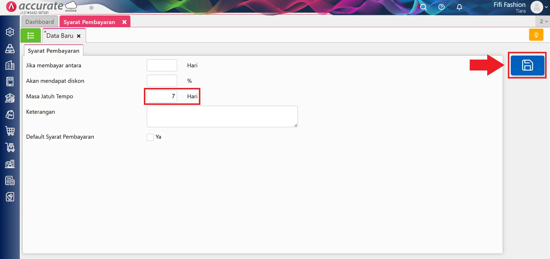 Mengatur tanggal kadaluarsa e-Payment Xendit
